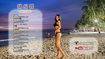 AfreecaTV主播蔡诗英BJ채시영2020年3月27日直播视频舞蹈剪辑08014921